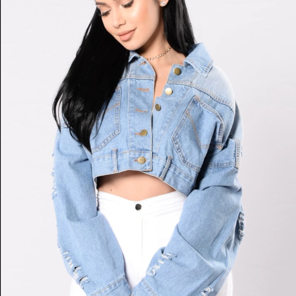 Born For This Jacket - Light Denim